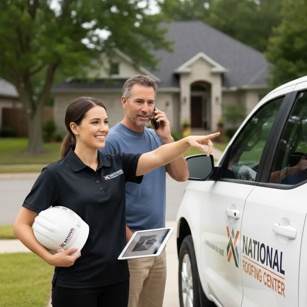 National Roofing Center customer support in New Canaan